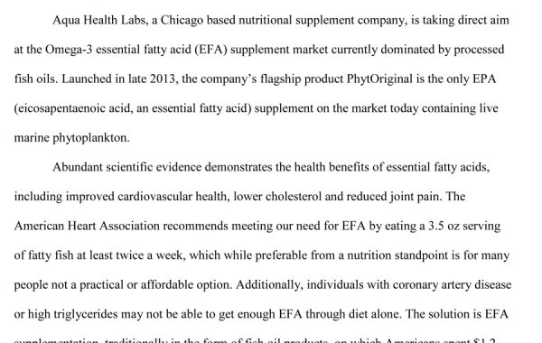 Press Release – Aqua Health Labs