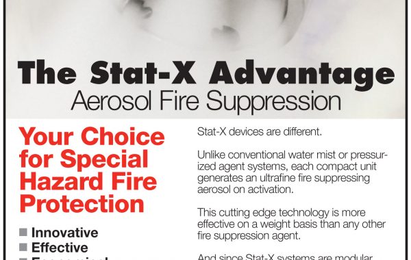 Stat-X Fire Suppression Print Ad