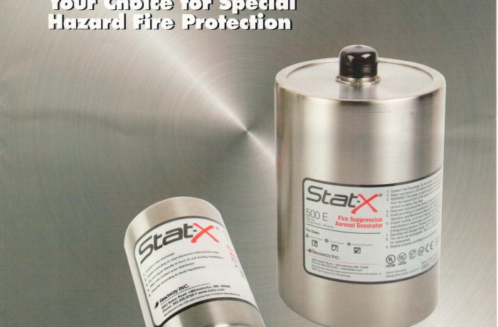 Stat-X Fire Suppression Brochure